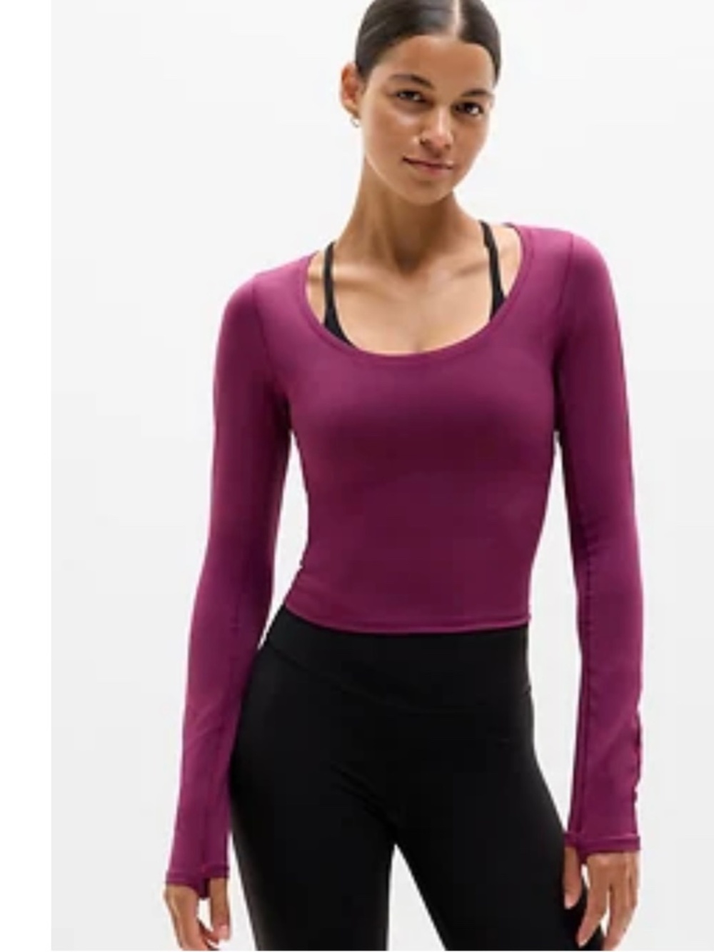 NWT Athleta Transcend Top